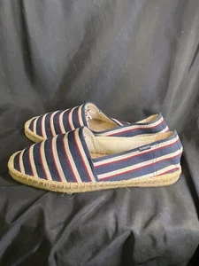 SOLUDOS The Original Espadrille red white blue men's Sz 12 NWT SLIP ON Shoes - Picture 1 of 6