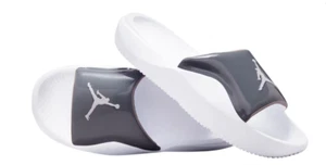 NUEVA Sandalia Jordan Franchise Slides COMFORT Para Hombre, Gris/Blanco - Imagen 1 de 6