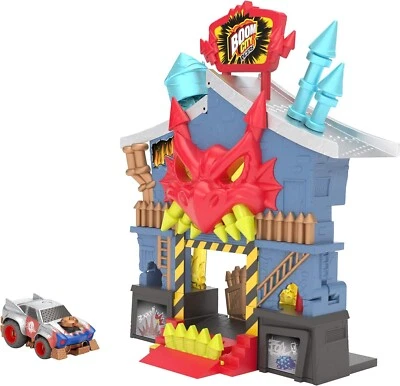 Boom City Racers Fireworks Factory: 3-in-1 Transforming Playset, Rip, Race, Expl - Image 1 of 4
