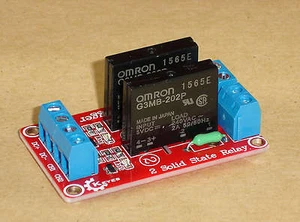 Rele de estado solido solid state relay G3MB-202P SSR 2 canales channels - Imagen 1 de 5