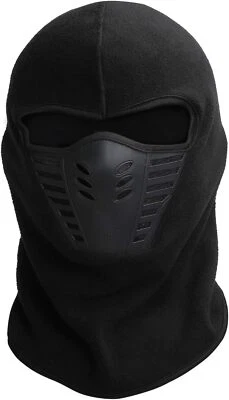 Balaclava para Homens - Máscara Airsoft - Aquecedor Facial - Aquecedor de Pescoço de Bicicleta - Máscara de Esqui EUA - Imagem 1 de 4