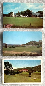 VINTAGE !!!  STATE OF NORTH CAROLINA  SET OF 3   GOLF RELATED  POST CARDS     C3 - Picture 1 of 2