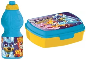 Paw Patrol Mighty Set Lunch Box + Drinking Bottle Children Gift Set - Picture 1 of 1