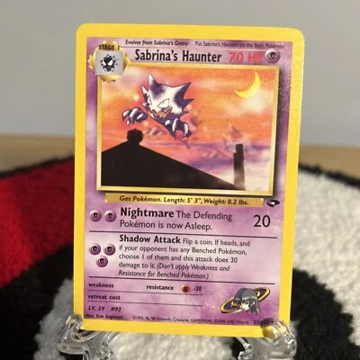 Pokémon TCG Sabrina's Haunter Gym Challenge 55/132 Regular Unlimited Uncommon - Image 1 of 4