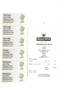 GB (B-5084) POST & GO 2013 SG-FS77b PORTRAIT EXPO KOREA WITH RECEIPT U/M/M - Picture 1 of 1