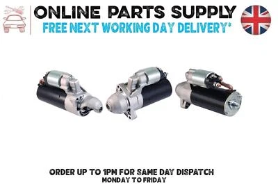 Starter Motor For Mercedes Sprinter 4.6-T 413 CDI 2006 to 2016 2.2kW - Image 1 of 4