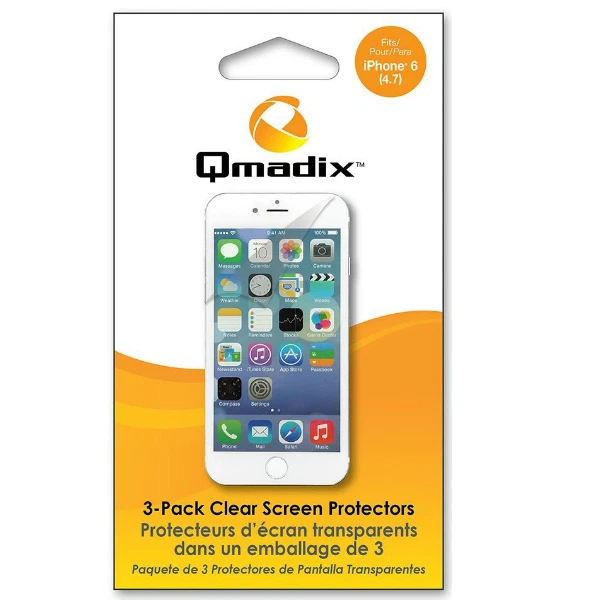 Qmadix Screen Protector for iPhone 6/6s - Clear - Image 1 of 1