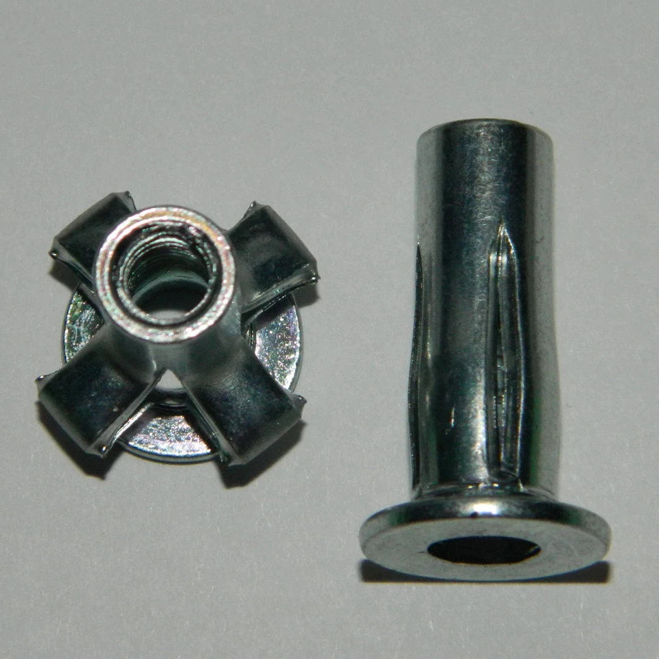 10 Stk. Spreiz - Blindnietmuttern M10 Stahl verzinkt Presslaschen Spreizmuttern  - Bild 1 von 1