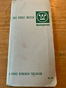 Westinghouse 1963 Pocket Master, Service Department Publication - Picture 1 of 4