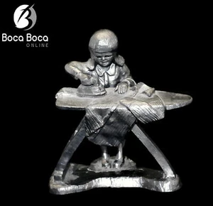 Escultura de peltre de Michael Ricker "ALYCE"" de colección firmada 1984 edición limitada - Imagen 1 de 2