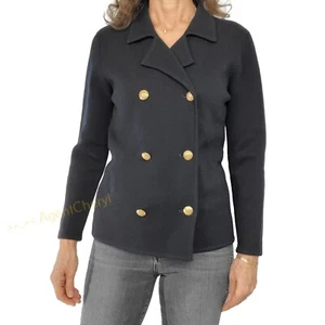 Vintage RALPH LAUREN PP Fits XS Double Breasted Merino Wool Cardigan Jacket - Bild 1 von 11