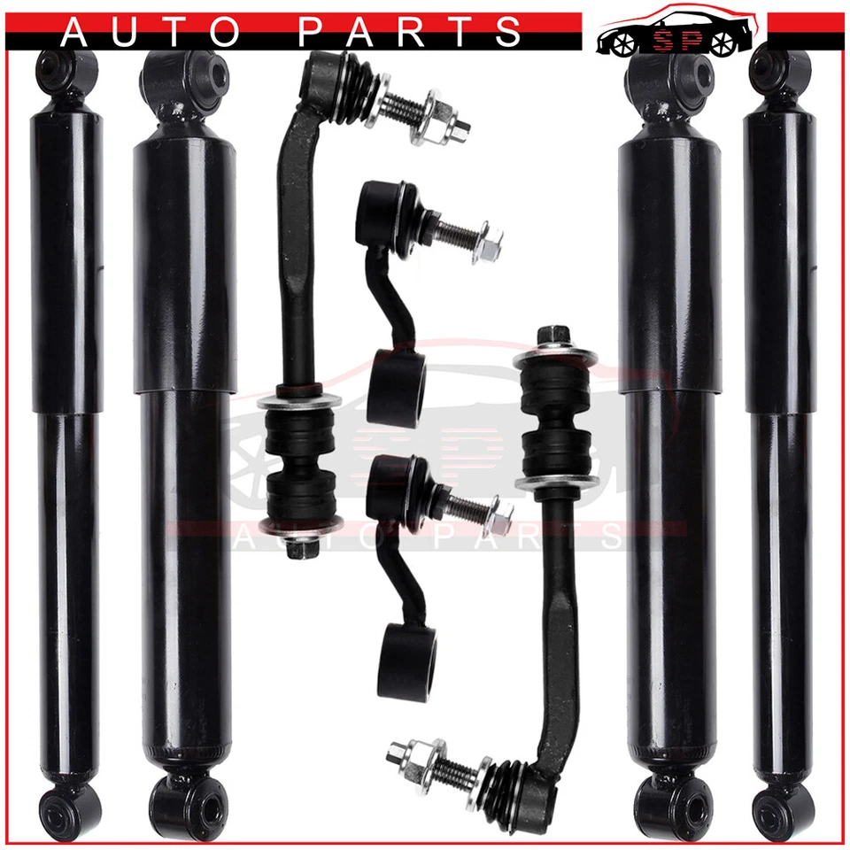 Front & Rear Shocks Absorber & Sway Bars For 04-09 Dodge Durango Chrysler Aspen - Image 1 of 4