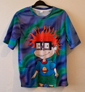 RUGRATS CHUCKIE FINSTER KIDS CHILDREN 3D PRINTED T-SHIRT SIZE LARGE - Picture 1 of 2
