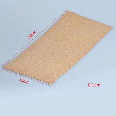 Cork Sheet Roll High Density Landscape Mats Model Railway 300mm Width 1mm Thick - Image 1 of 4