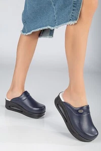 womens clogs garden sandals nurse hospital shoes,ORTHOPEDİC,black clogs,comfy, - Picture 1 of 4