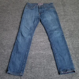 Tommy Hilfiger Jeans Mens W30xL30 Blue Denim Slim Fit measured 30x29 - Picture 1 of 14