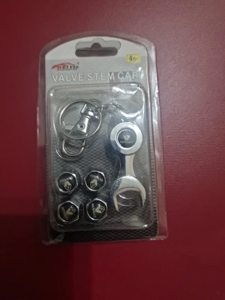 Válvulas Neumáticas Decorativas Renault con Llavero Foto 1 de 1