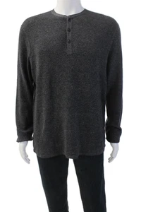 Rag & Bone Men's Round Neck Long Sleeves Pullover Sweater Black Size XL - Picture 1 of 5