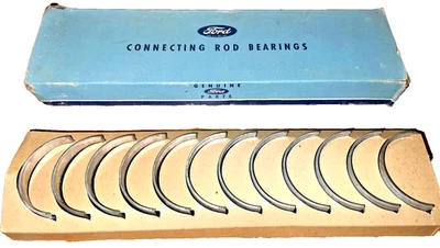 Ford 1941-1947 6 cilindros Rodamiento de varilla de conexión serie G .030 U/S NOS 1GA-6211-H2 Foto 1 de 4