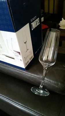 6 Sekt / Champagner Gläser Schott Zwiesel NEU Kristallglas Taste Tritan 283ml - Bild 1 von 3