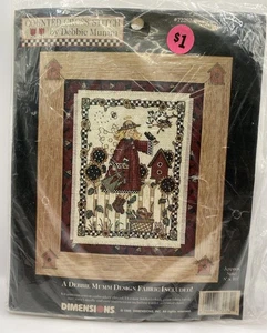 Vintage 1995 Dimensions Debbie Mumm Counted Cross Stitch Bundle Set Of Two - Picture 1 of 3