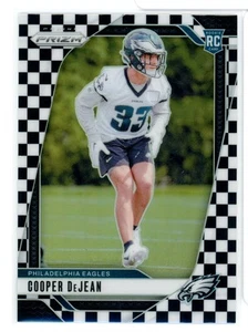 Panini Prizm #321 Cooper DeJean 2024 blanco y negro radiocontrol - Imagen 1 de 2