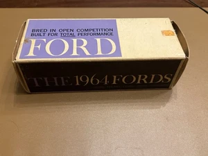1964 RED FORD FALCON CONVERTIBLE DEALER PROMO MODEL CAR W/ORIGINAL BOX - Picture 1 of 6