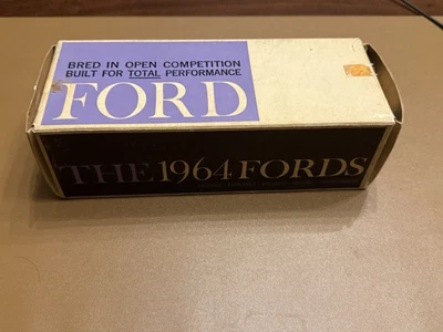 1964 RED FORD FALCON CONVERTIBLE DEALER PROMO MODEL CAR W/ORIGINAL BOX - Image 1 of 4