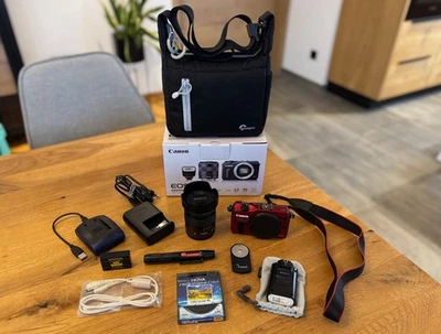 Canon EOS M Systemkamera - 18 MP -  EF-M 18-55 IS STM Kit **NEUWERTIG** - Bild 1 von 4