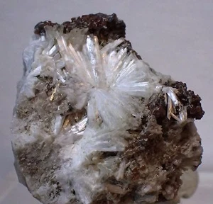 BONITO Raro Cristales LEIFITE-EIRIKITA Espécimen Mineral Fino MSH Quebec Canadá - Imagen 1 de 11