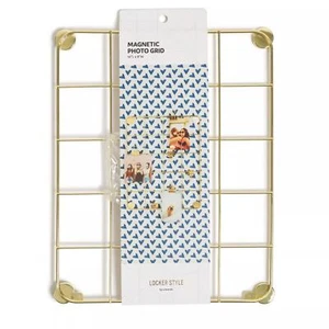 Rejilla colgante grande dorada para armario U Brands, 6 mini clips de carpeta incluidos, - Imagen 1 de 3