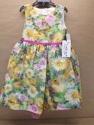 Vestido de jardín floral para niñas pequeñas Pippa & Julie Foto 1 de 4