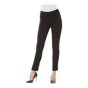 Nygard Slims Women’s Ankle Skinny Pants Black Faux Front Pockets Size M 10-12 - Picture 1 of 6