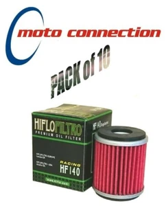 Filtro de aceite Yamaha YZF250 2020 Motocross HI-FLO (paquete de 10) HF140 - Imagen 1 de 1