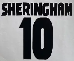 SHERINGHAM MANCHESTER UNITED NOME+NUMERO UFFICIALE CH. LEAGUE AWAY 1998-1999 ISS - Foto 1 di 1