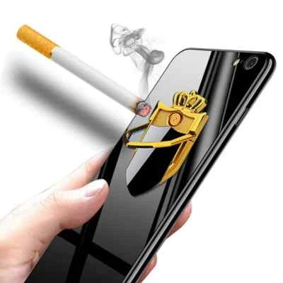 Creative Crown Cigarette Lighter Phone Ring Clip CarHolder Stand for all phones  - Image 1 of 4