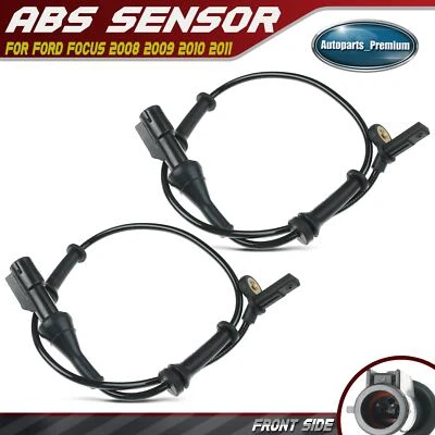 2x Sensor de velocidad de rueda ABS para Ford Focus 2008-2011 delantero izquierdo y derecho 8S4Z2C204A Foto 1 de 4