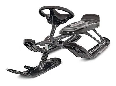 Stiga Lenkschlitten » Snowracer King Size GT « Schwarz, 2-Sitzer - Bild 1 von 4