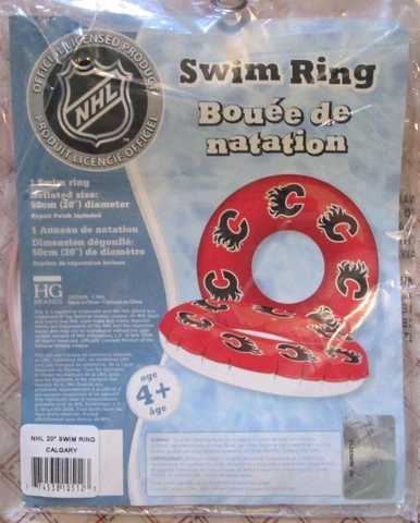 NHL Calgary Flames Swim Ring by HG Brands Cover