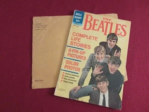 1964 THE BEATLES DELL COMIC BOOK ORIGINAL COMPLETE HIGHER GRADE w/envelope Origi - Picture 1 of 24
