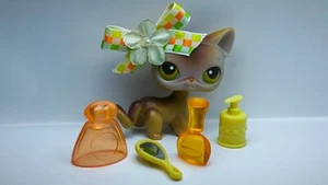 LPS European Cat Shorthair cat #19 Authentic Littlest Pet Shop - 157 - Picture 1 of 8