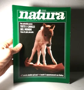 RIVISTA NATURA OGGI NATURA ANIMALI SELVAGGI TERRA ANNI 80 DA COLLEZIONE - (148) - Foto 1 di 5