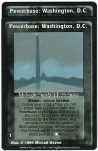 Powerbase: Washington, D.C. x2 Jyhad V:TES VTES Vampire CCG - Picture 1 of 1