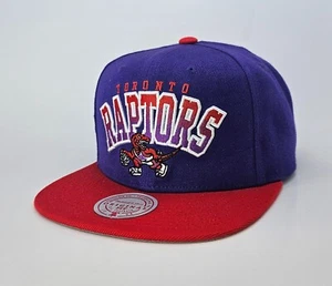 Sombrero a presión ajustable Mitchell & Ness Toronto Raptors Gradiente Marca Wordback - Imagen 1 de 3