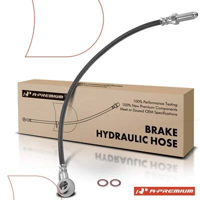 A-Premium Brake Hydraulic Hose Front for Isuzu FSR 1988-1996 Chevy GMC 1987-1996 - Image 1 of 4