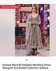 Designer Maria B Pakistani Shalwar Kameez 3 Piece Brand New Maxi Dress Churidaar