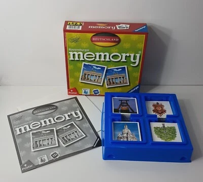 Memory Game Germany 2014 Ravensburger 2" Pcs 26630 Age 4+ Deutschland  - Image 1 of 4
