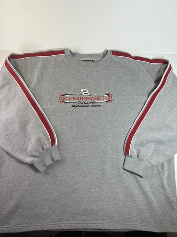Vintage 2001 Dale Earnhardt Jr #8 Budweiser Racing Chase Authentics 2XL 60”c EUC Cover
