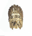 Tribal18 kt Gold Vermeil Sterling Silver Chief Headdress Ring