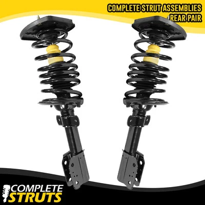 2000-2013 Chevrolet Impala Rear Complete Struts & Coils Springs w/ Mounts Pair - Image 1 of 4
